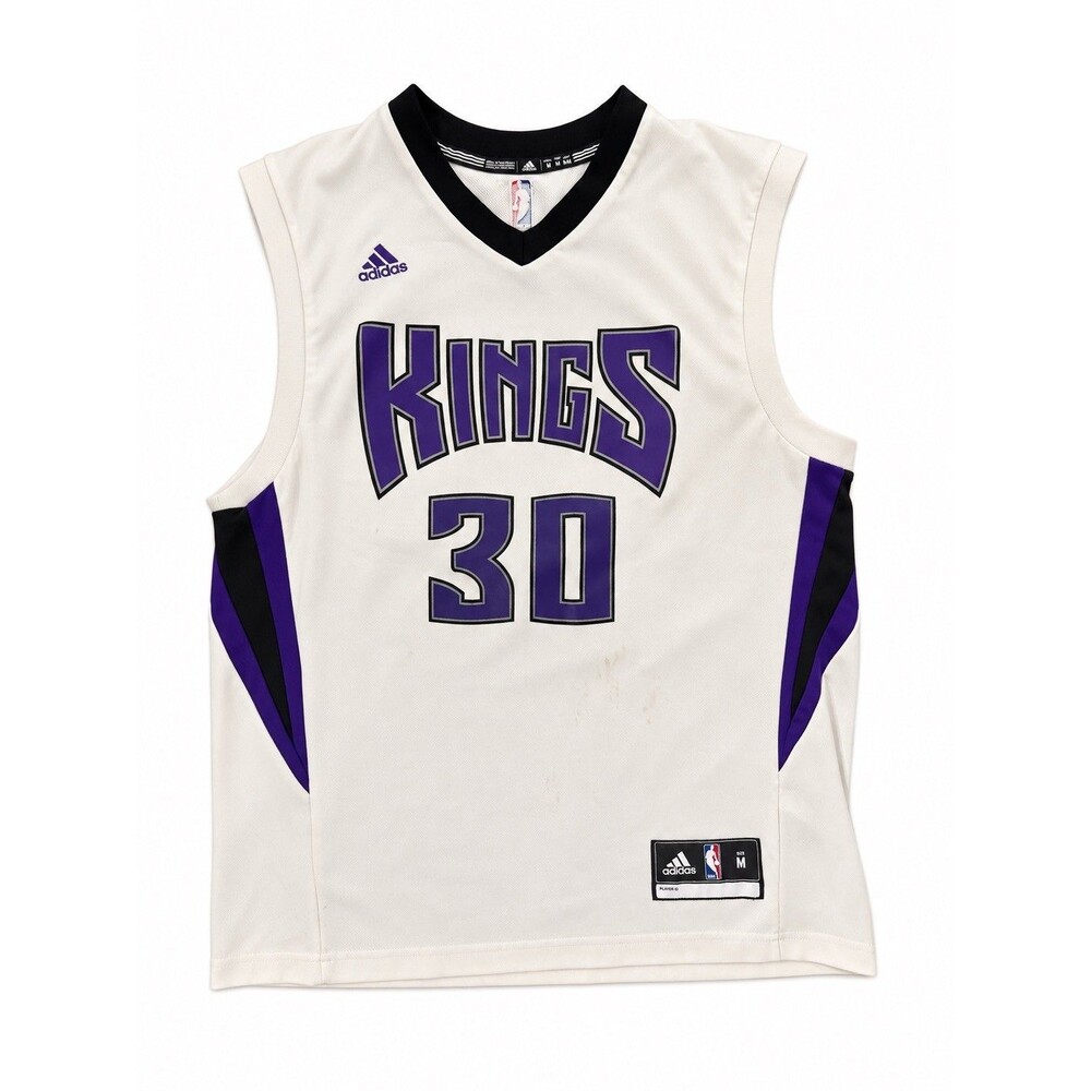 Rare 2016 NBA Adidas Sacramento Kings Seth Curry Basketball Jersey Size Medium